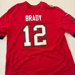 Tom Brady Number 12 Tampa Bay Buccaneers Jersey-Worn Once-XL
